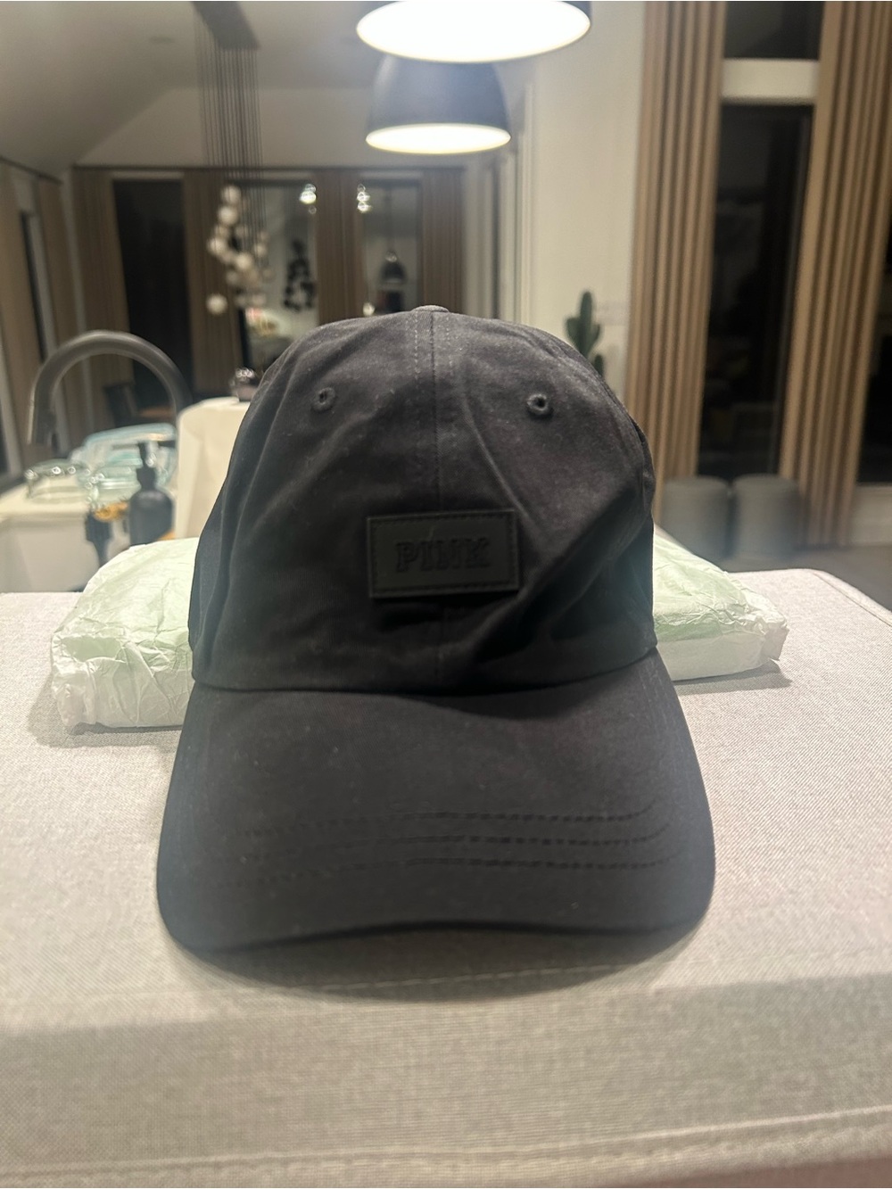 NWT VS PINK Black Baseball Cap